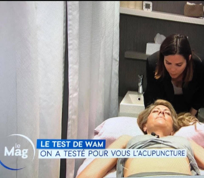 Céline Claret-Coquet dans l'émission de William à Midi sur C8